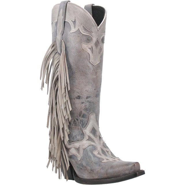 Grey cowboy store boots womens